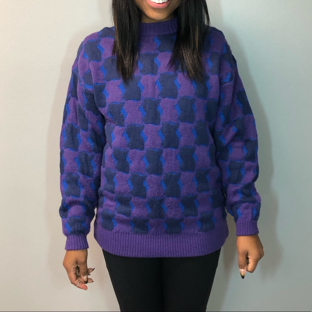 Vintage purple sweater